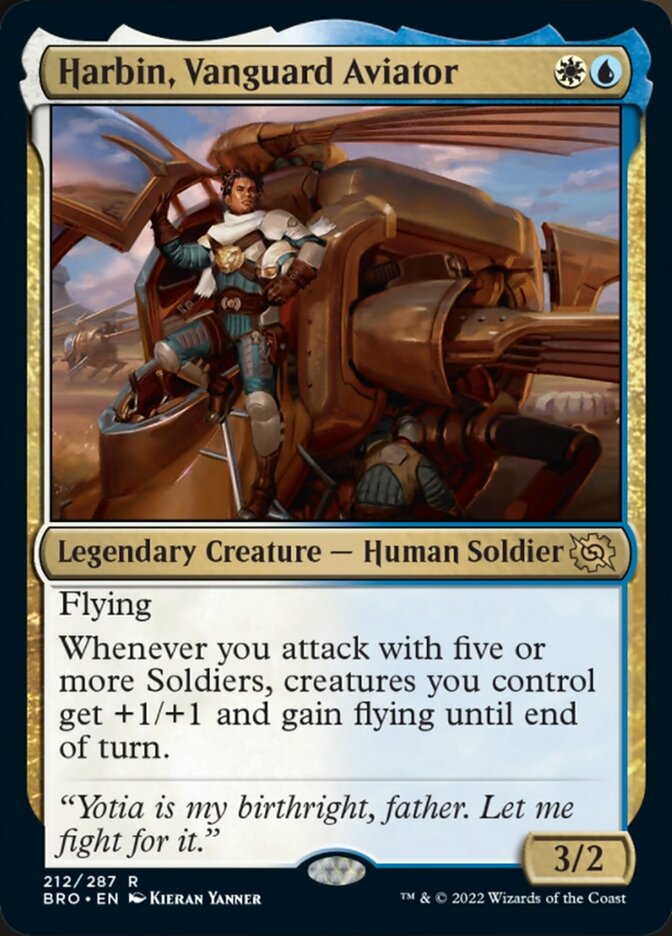 Harbin, Vanguard Aviator [The Brothers' War] | Card Citadel