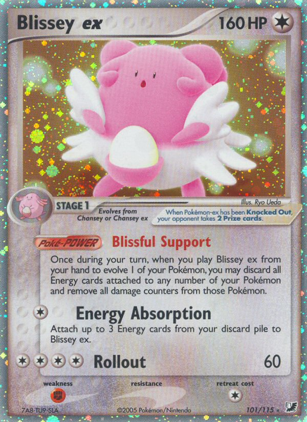Blissey ex (101/115) [EX: Unseen Forces] | Card Citadel