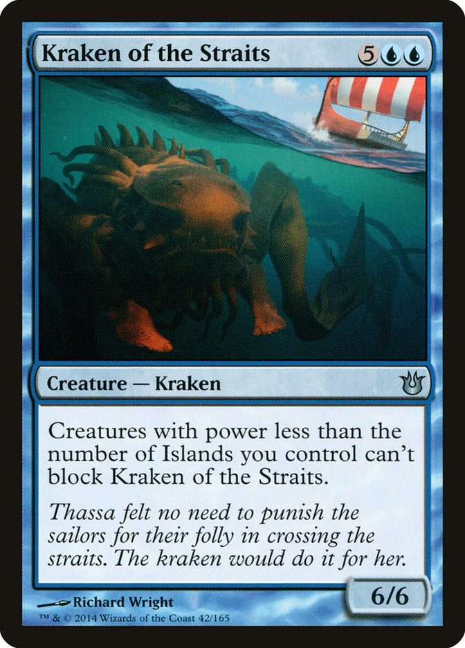 Kraken of the Straits [Born of the Gods] | Card Citadel
