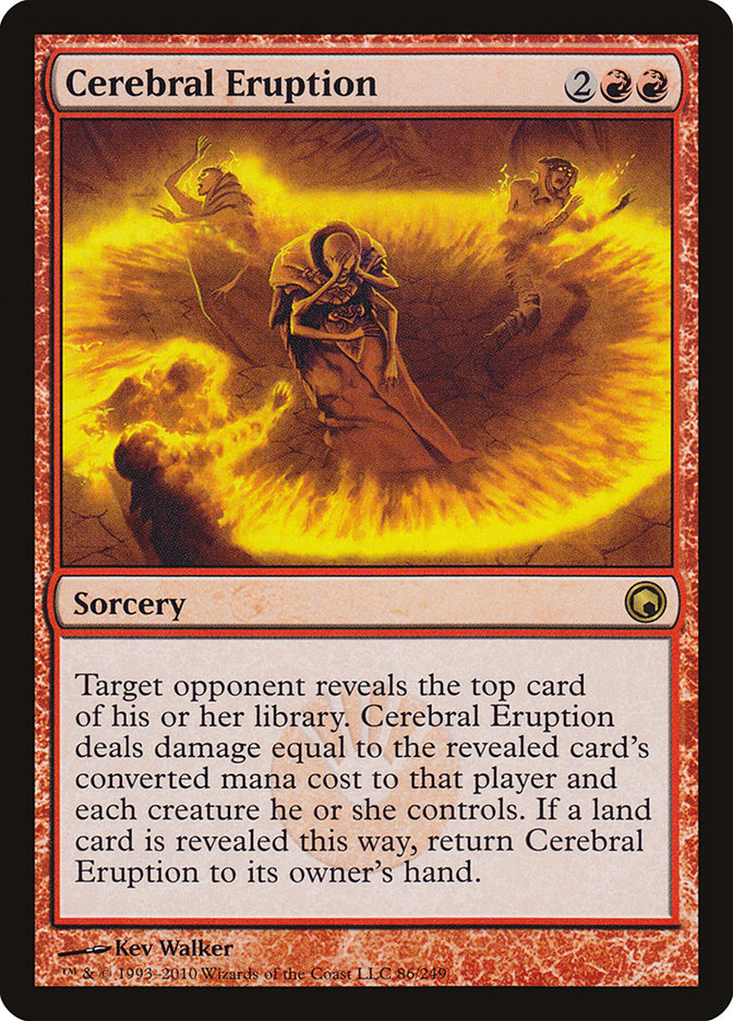 Cerebral Eruption [Scars of Mirrodin] | Card Citadel