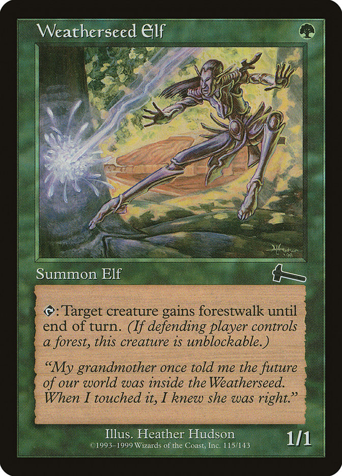 Weatherseed Elf [Urza's Legacy] | Card Citadel