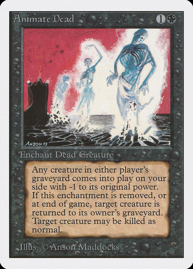 Animate Dead [Unlimited Edition] | Card Citadel