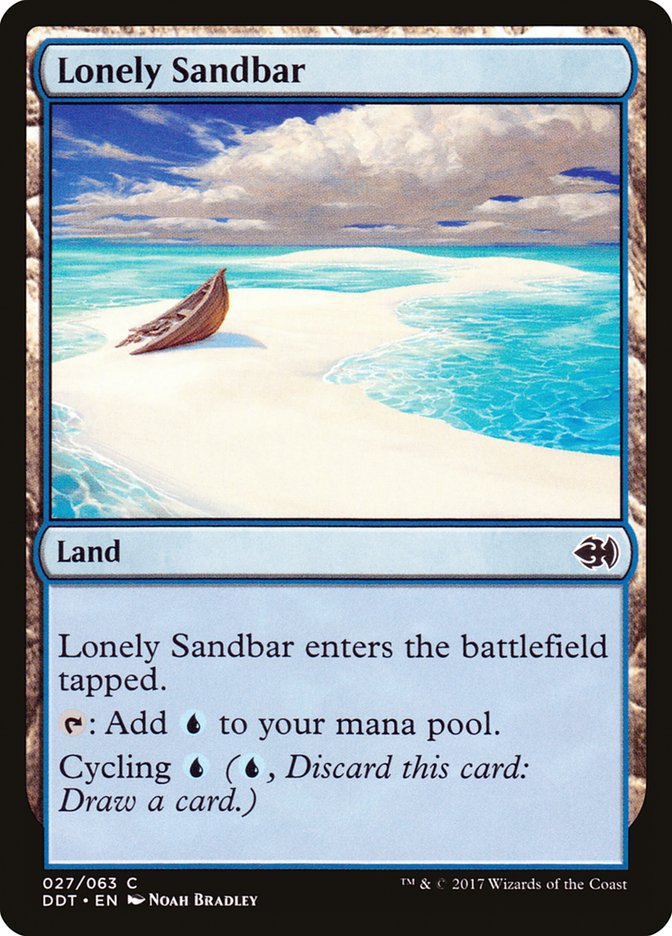 Lonely Sandbar [Duel Decks: Merfolk vs. Goblins] | Card Citadel