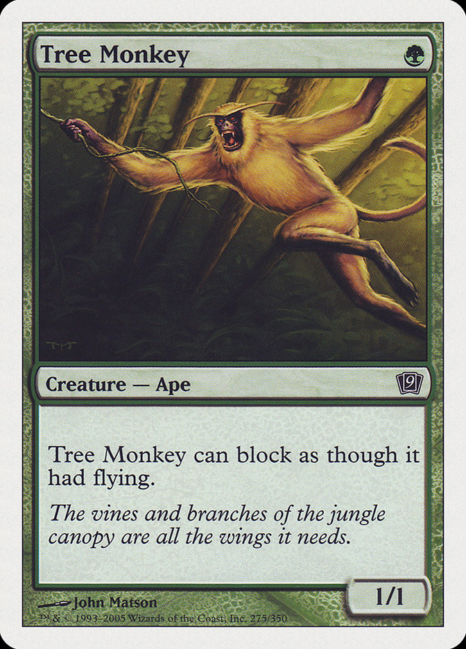 Tree Monkey [Ninth Edition] | Card Citadel