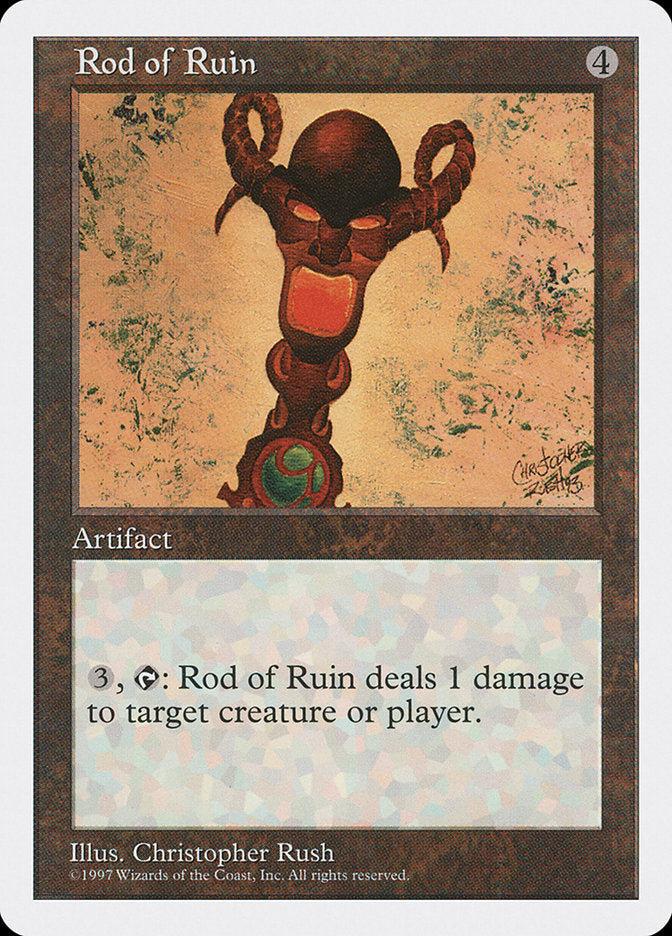 Rod of Ruin [Fifth Edition] | Card Citadel