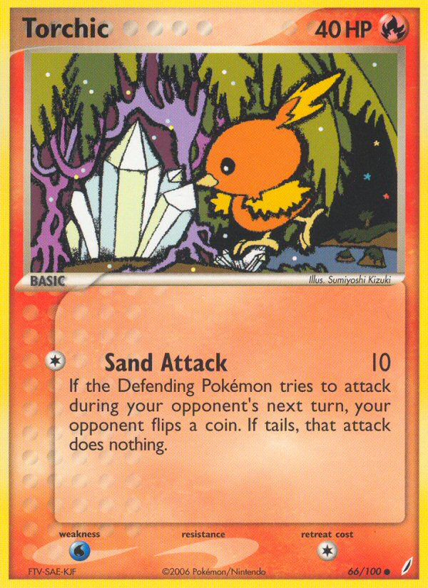 Torchic (66/100) [EX: Crystal Guardians] | Card Citadel