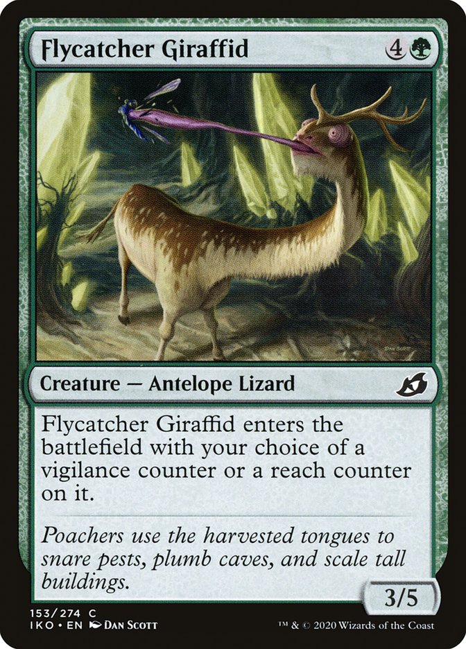 Flycatcher Giraffid [Ikoria: Lair of Behemoths] | Card Citadel