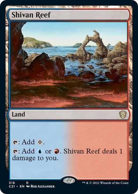 Shivan Reef [Commander 2021] | Card Citadel