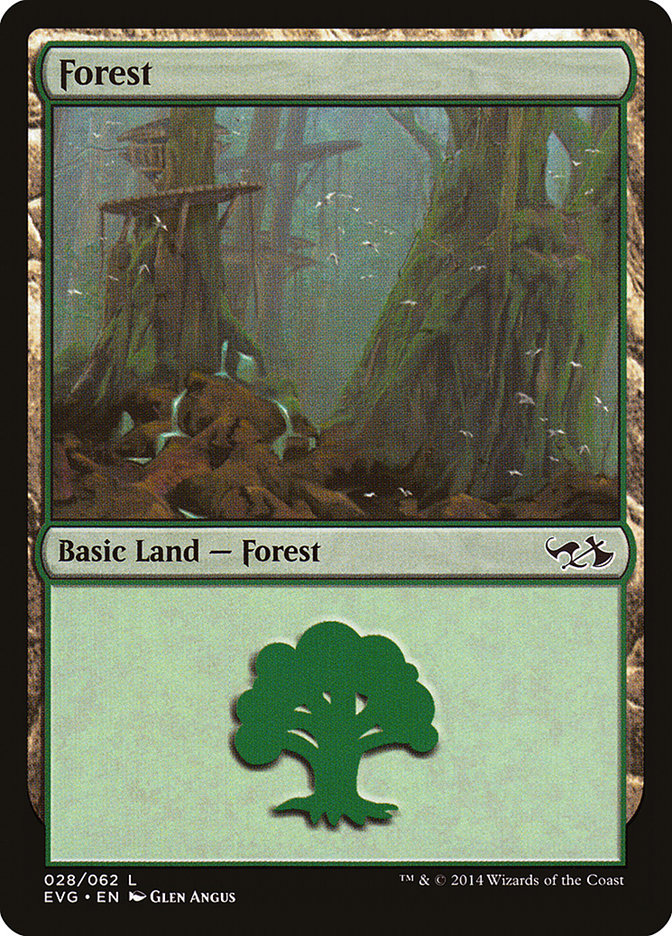 Forest (28) (Elves vs. Goblins) [Duel Decks Anthology] | Card Citadel