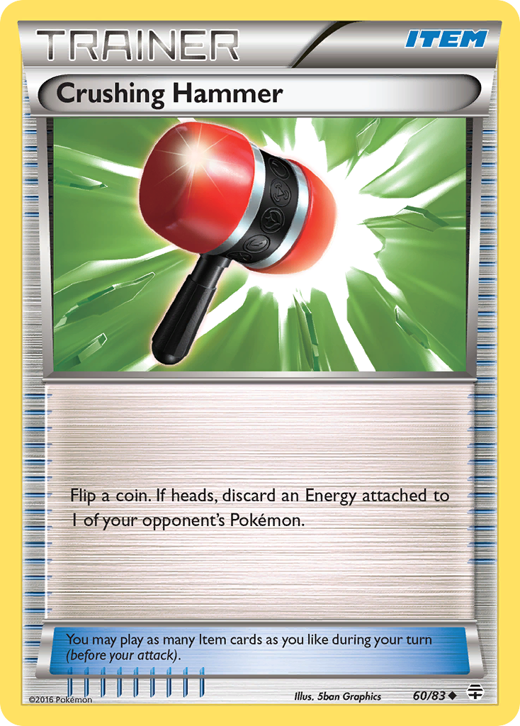 Crushing Hammer (60/83) [XY: Generations] | Card Citadel