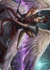 Firja, Judge of Valor Art Card [Kaldheim: Art Series] | Card Citadel