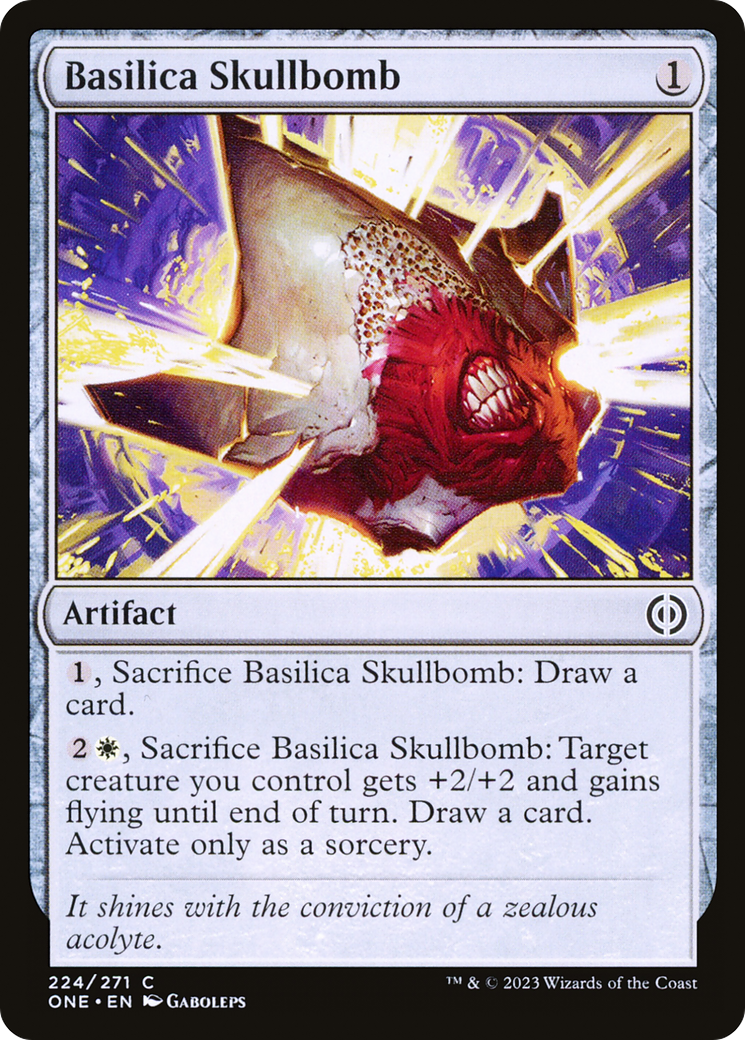 Basilica Skullbomb [Phyrexia: All Will Be One] | Card Citadel