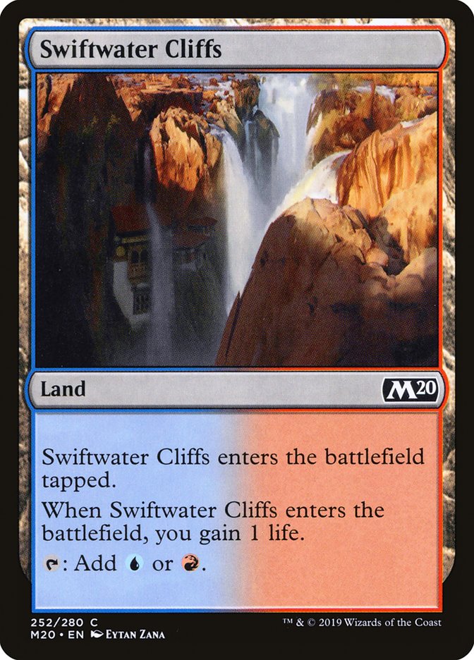 Swiftwater Cliffs [Core Set 2020] | Card Citadel