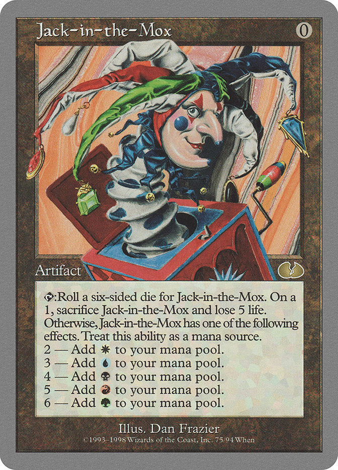 Jack-in-the-Mox [Unglued] | Card Citadel