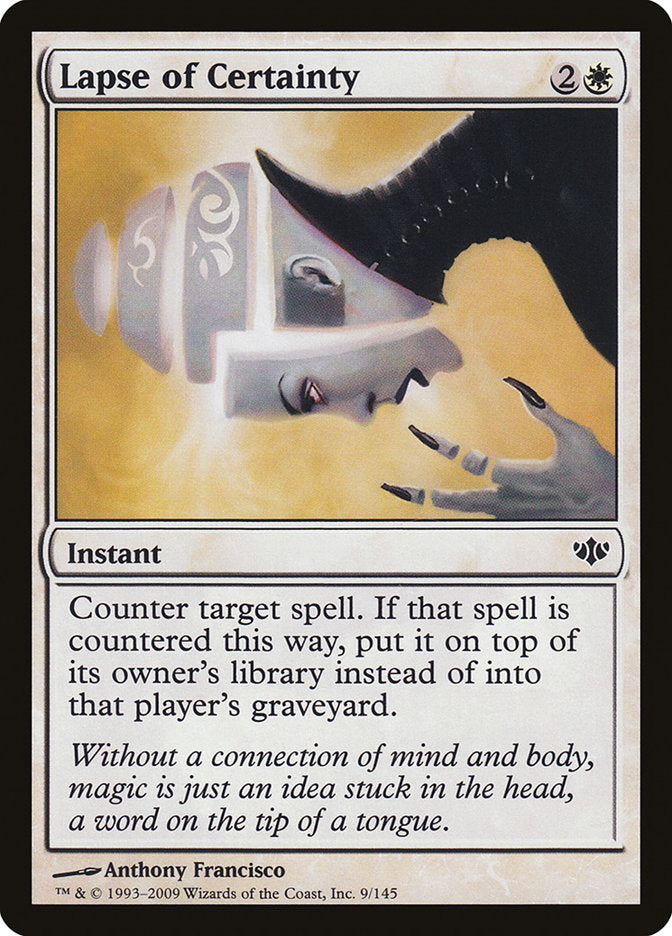Lapse of Certainty [Conflux] | Card Citadel