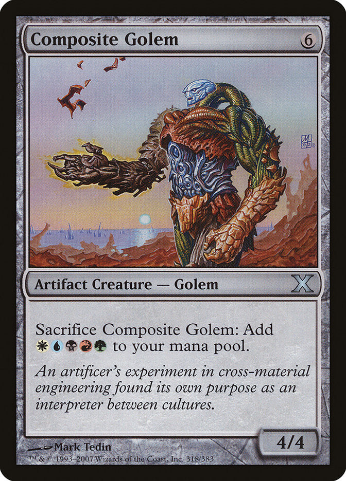 Composite Golem [Tenth Edition] | Card Citadel