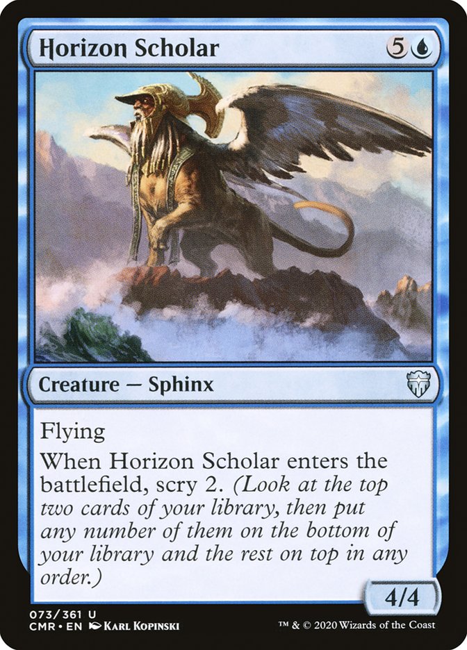 Horizon Scholar [Commander Legends] | Card Citadel