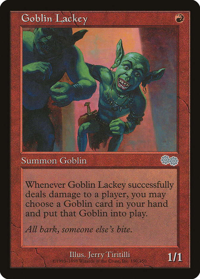 Goblin Lackey [Urza's Saga] | Card Citadel