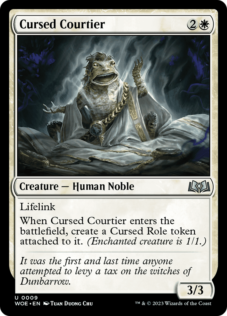 Cursed Courtier [Wilds of Eldraine] | Card Citadel