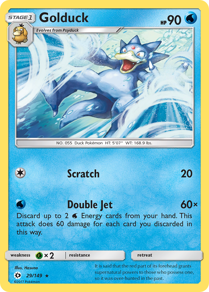 Golduck (29/149) [Sun & Moon: Base Set] | Card Citadel