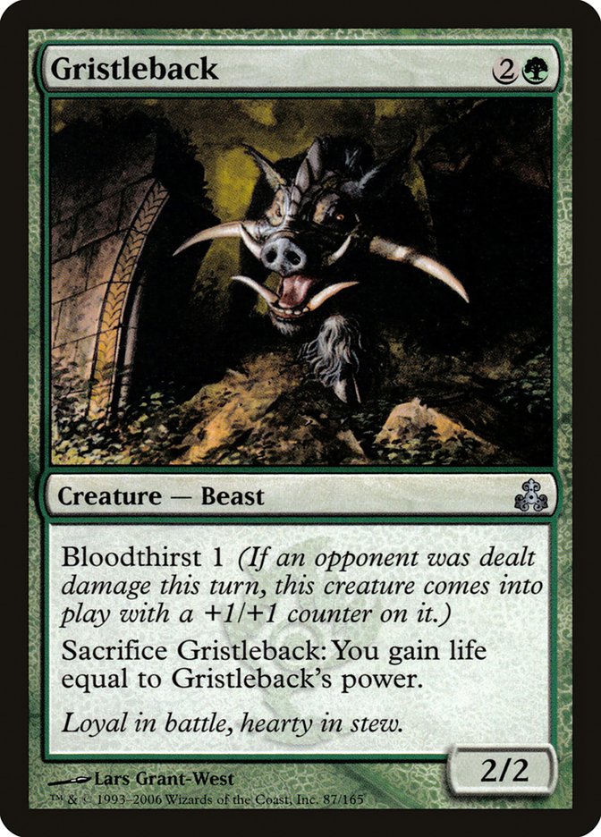 Gristleback [Guildpact] | Card Citadel