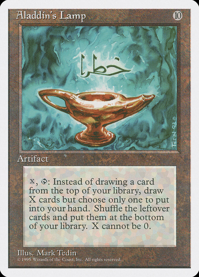 Aladdin's Lamp [Fourth Edition] | Card Citadel