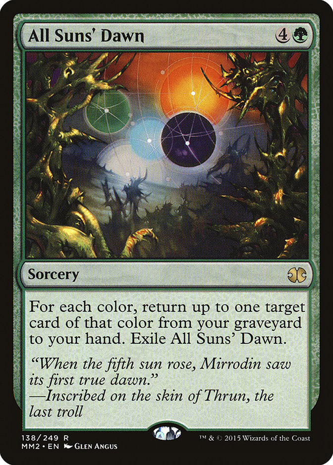 All Suns' Dawn [Modern Masters 2015] | Card Citadel