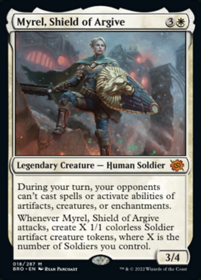 Myrel, Shield of Argive [The Brothers' War] | Card Citadel