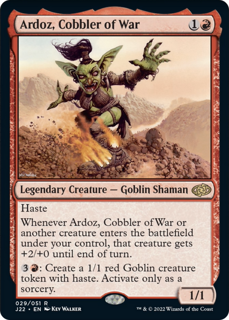 Ardoz, Cobbler of War [Jumpstart 2022] | Card Citadel