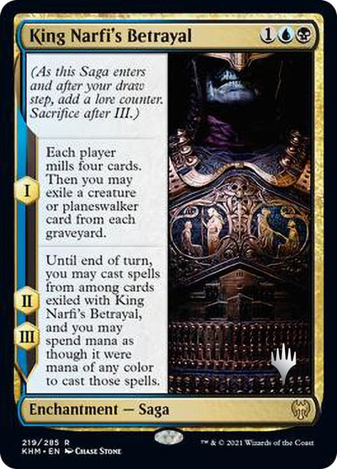 King Narfi's Betrayal [Kaldheim Promo Pack] | Card Citadel