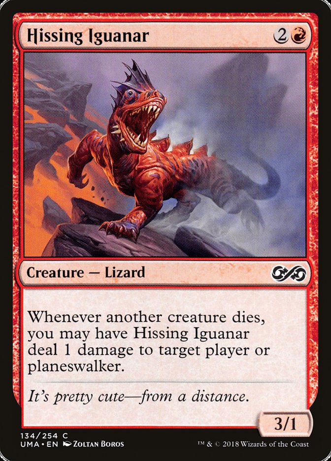 Hissing Iguanar [Ultimate Masters] | Card Citadel