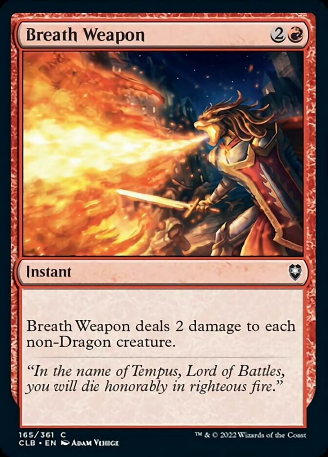 Breath Weapon [Commander Legends: Battle for Baldur's Gate] | Card Citadel