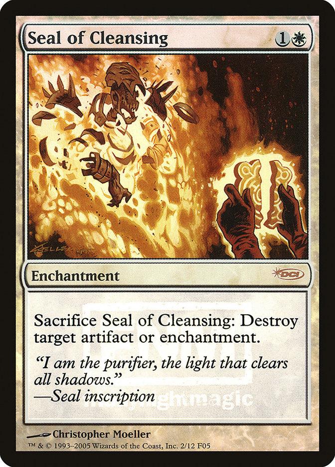 Seal of Cleansing [Friday Night Magic 2005] | Card Citadel