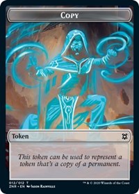 Copy // Illusion Double-sided Token [Zendikar Rising Tokens] | Card Citadel