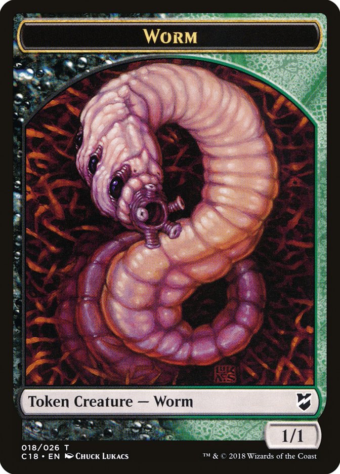 Worm [Commander 2018 Tokens] | Card Citadel