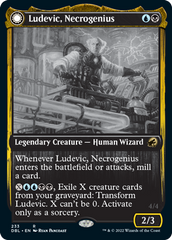 Ludevic, Necrogenius // Olag, Ludevic's Hubris [Innistrad: Double Feature] | Card Citadel
