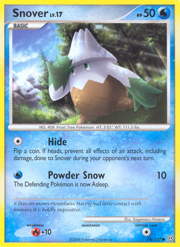 Snover (74/100) [Diamond & Pearl: Stormfront] | Card Citadel