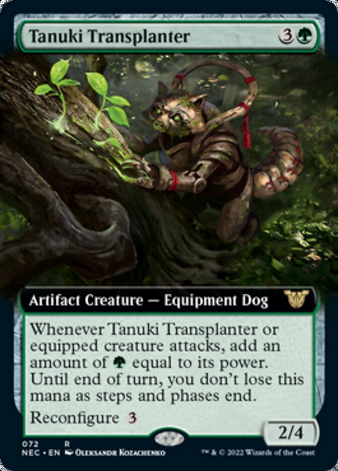 Tanuki Transplanter (Extended) [Kamigawa: Neon Dynasty Commander] | Card Citadel