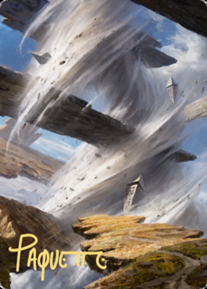 Plains 2 Art Card (Gold-Stamped Signature) [Zendikar Rising Art Series] | Card Citadel