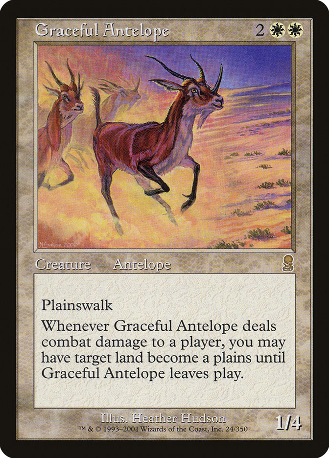 Graceful Antelope [Odyssey] | Card Citadel