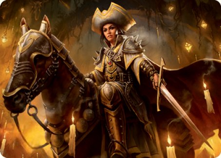 Seasoned Cathar Art Card [Innistrad: Midnight Hunt Art Series] | Card Citadel