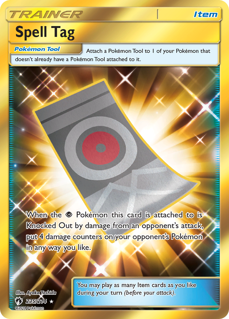 Spell Tag (235/214) [Sun & Moon: Lost Thunder] | Card Citadel