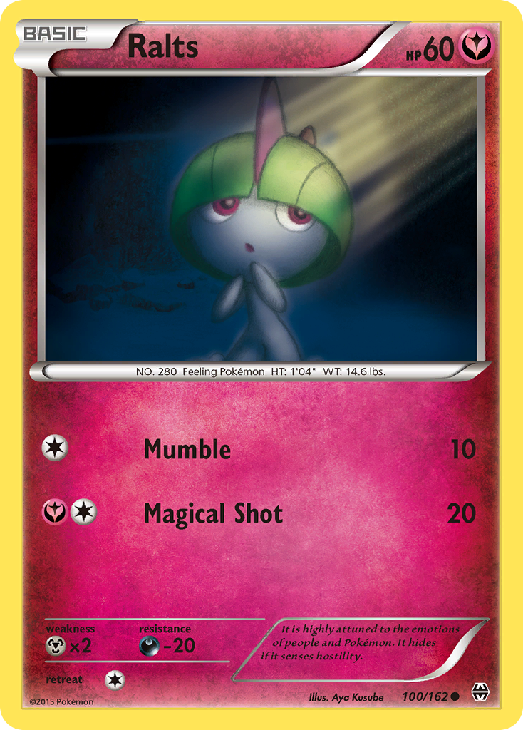Ralts (100/162) [XY: BREAKthrough] | Card Citadel