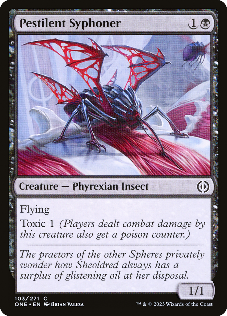 Pestilent Syphoner [Phyrexia: All Will Be One] | Card Citadel
