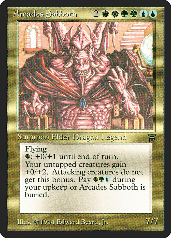 Arcades Sabboth [Legends] | Card Citadel