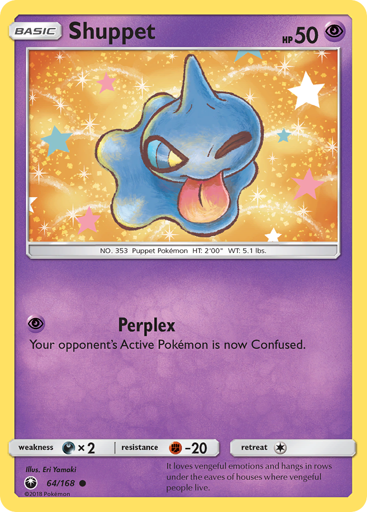 Shuppet (64/168) [Sun & Moon: Celestial Storm] | Card Citadel