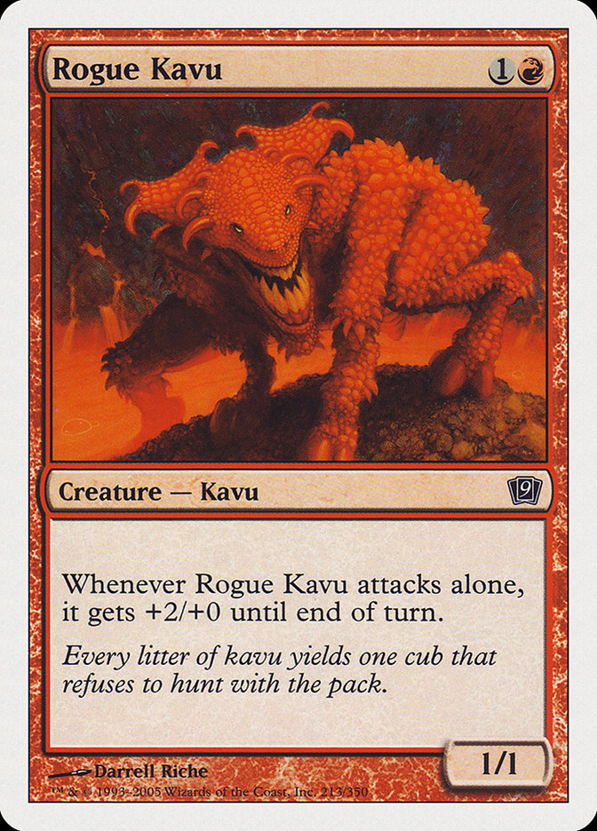 Rogue Kavu [Ninth Edition] | Card Citadel