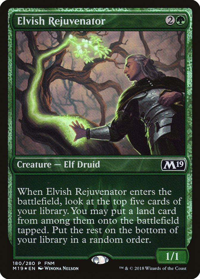 Elvish Rejuvenator [Core Set 2019 Promos] | Card Citadel