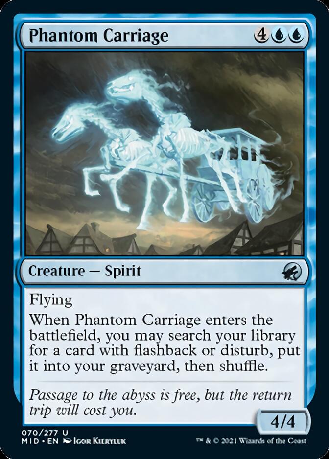 Phantom Carriage [Innistrad: Midnight Hunt] | Card Citadel