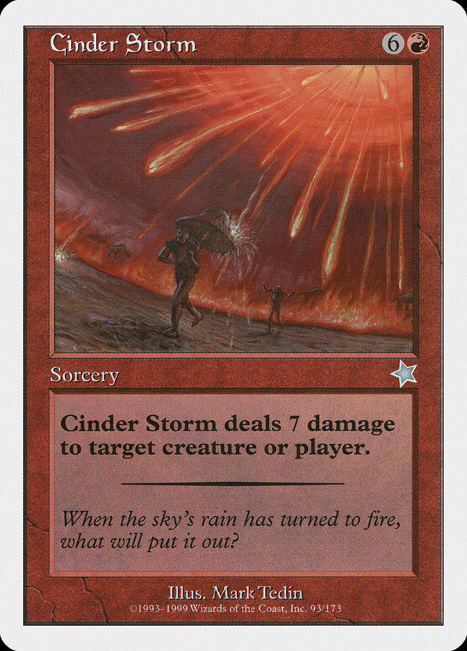 Cinder Storm [Starter 1999] | Card Citadel